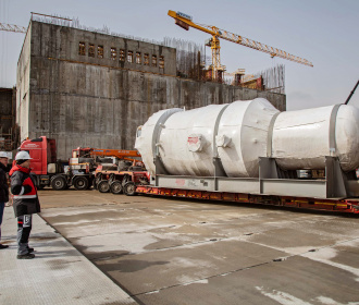 На площадку ГНЦ НИИАР доставлен корпус сооружаемого  исследовательского реактора МБИР